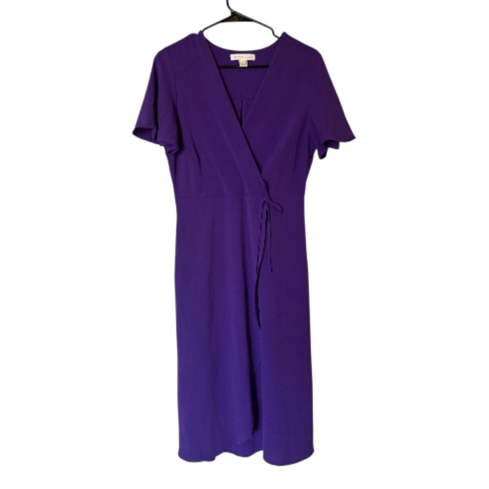 Monteau Vibrant Purple Midi Dress
